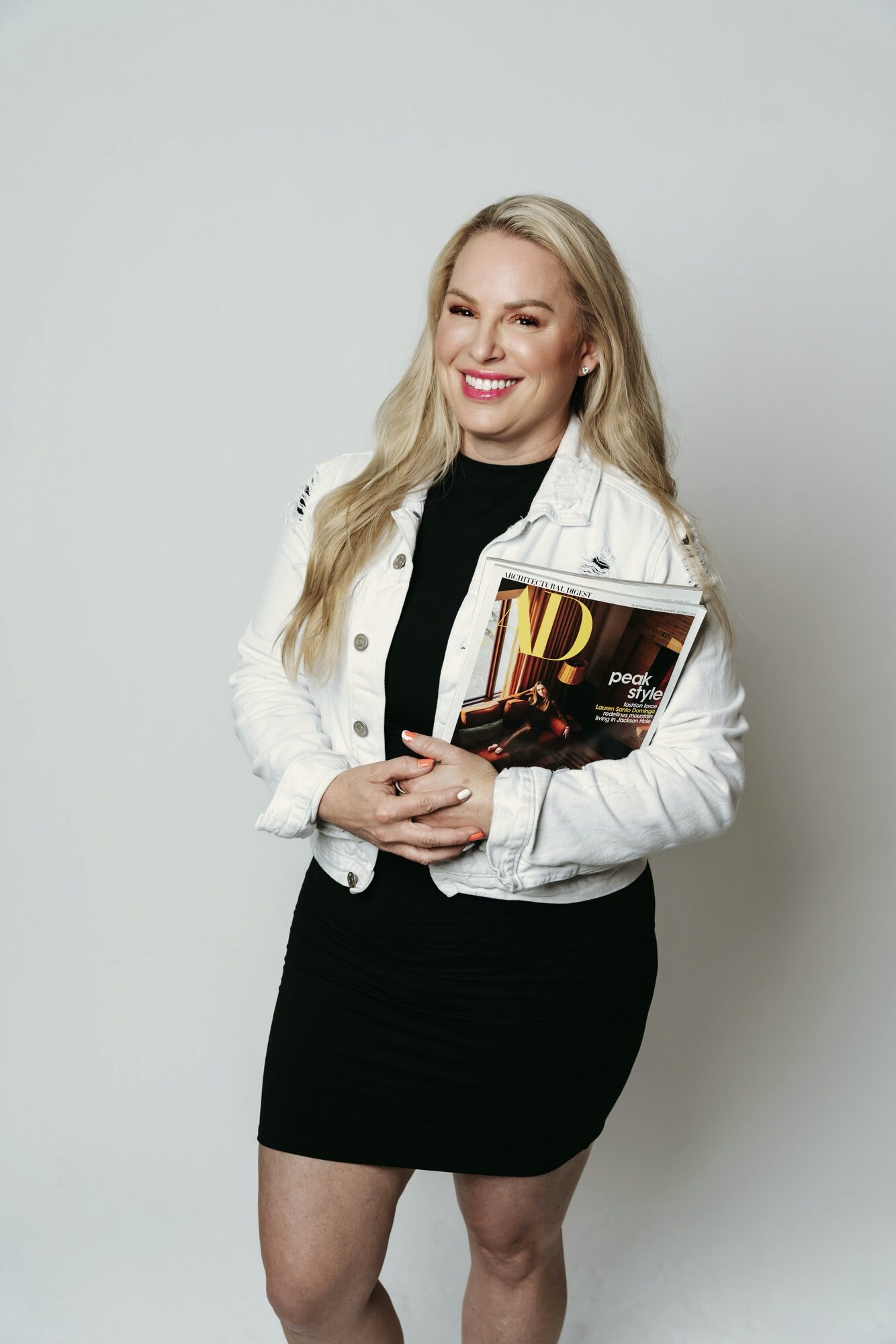 Liz Boyce featured in Architectural Digest-style luxury real estate media